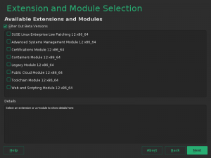 The beta extensions filter in action