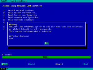 Improved error message