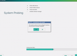 Popup for activating Multipath I/O