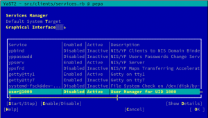 Truncating a too long service name
