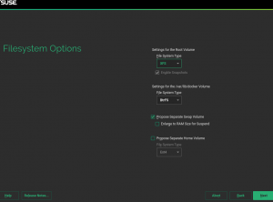 LVM-based example of the new proposal