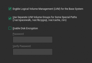 New checkbox for directories into their own separate LVM